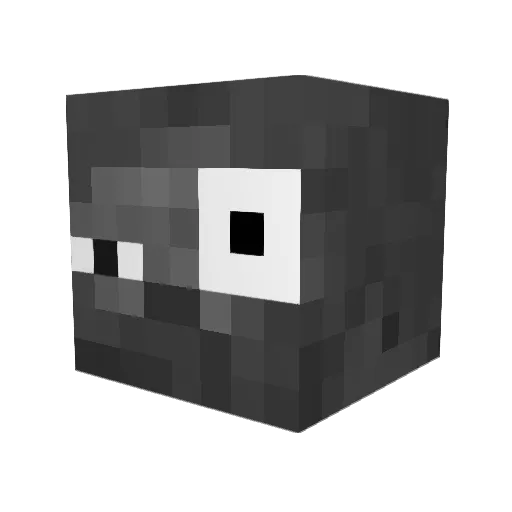 Leodox21 Minecraft avatar head, 3D render