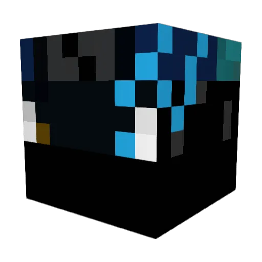 Leofelldown Minecraft avatar head, 3D render