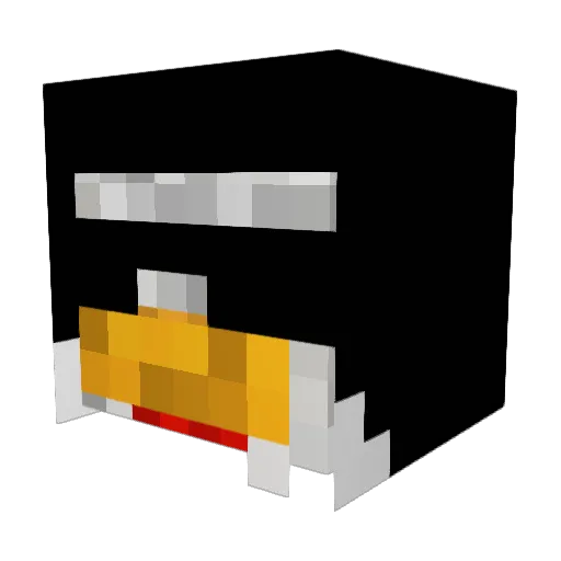 Leoglaessi Minecraft avatar head, 3D render