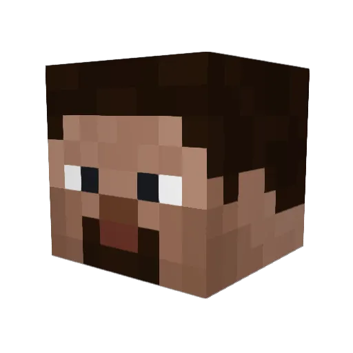 Leoholz12 Minecraft avatar head, 3D render