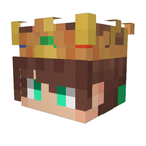 Leoisgaming1 Minecraft avatar head, 3D render