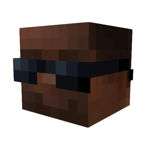 Leokappa1 Minecraft avatar head, 3D render