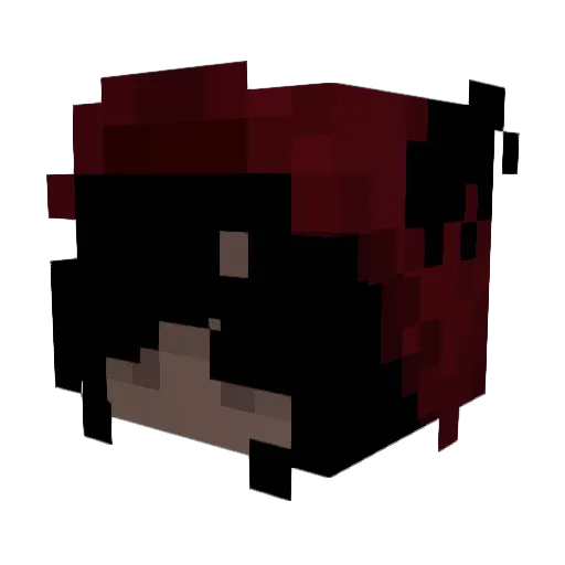 Leolikescoffee Minecraft avatar head, 3D render