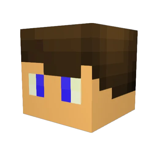Leon131299 Minecraft avatar head, 3D render