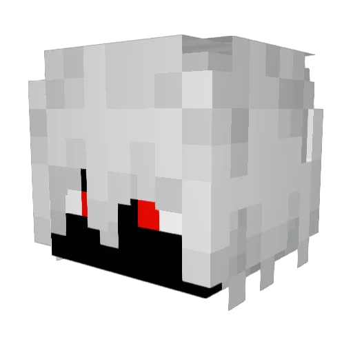Leon200614 Minecraft avatar head, 3D render