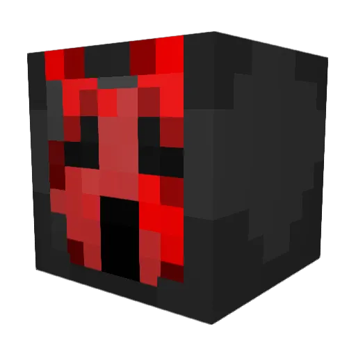 LeonCuh Minecraft avatar head, 3D render