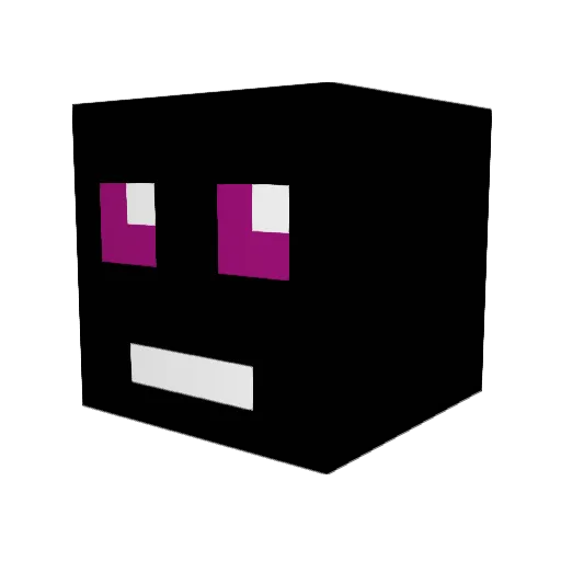 LeonGameHDYT Minecraft avatar head, 3D render