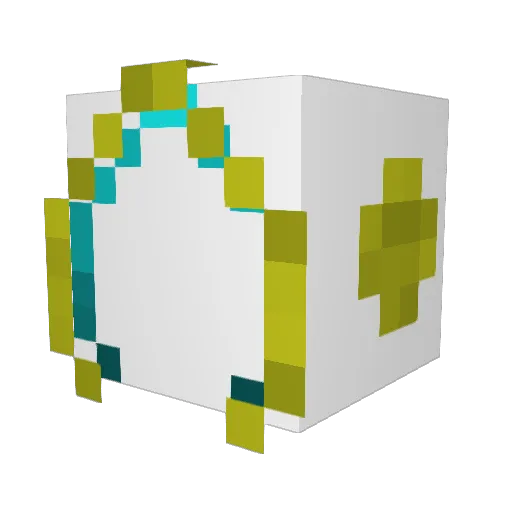 LeonJPro Minecraft avatar head, 3D render