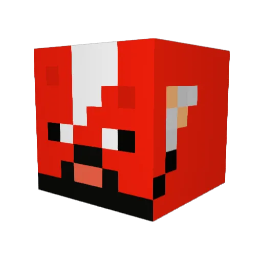 LeonJonguh Minecraft avatar head, 3D render