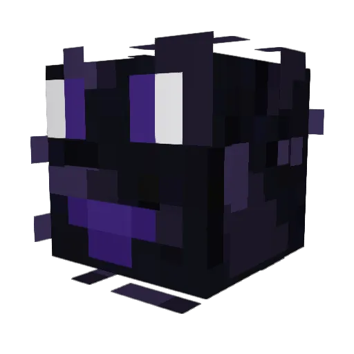 LeonMoe Minecraft avatar head, 3D render