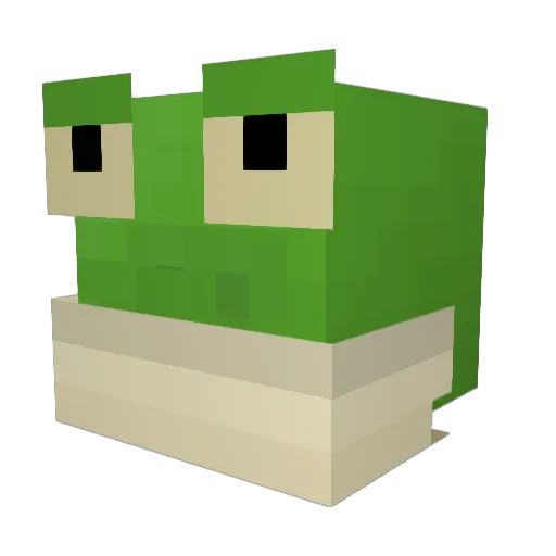 LeonOderProfi Minecraft avatar head, 3D render