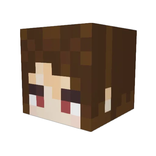Leon_0630 Minecraft avatar head, 3D render