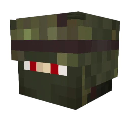 Leon_Gamer04 Minecraft avatar head, 3D render