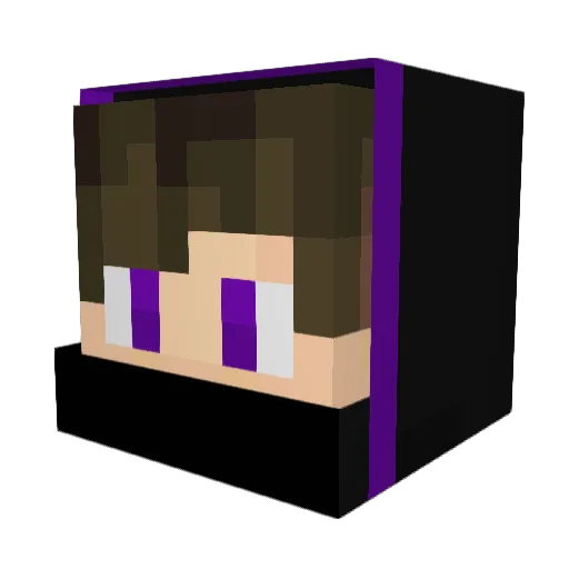 Leonard200001 Minecraft avatar head, 3D render