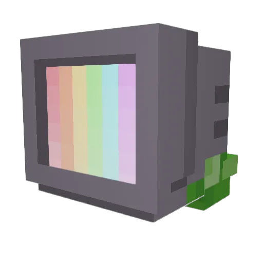Leonardo12222 Minecraft avatar head, 3D render