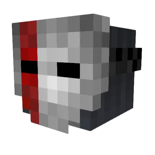 Leonardoxz Minecraft avatar head, 3D render