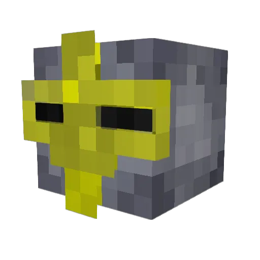 Leonarjb Minecraft avatar head, 3D render