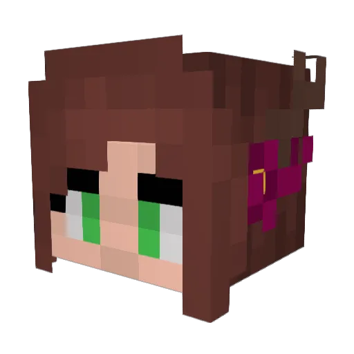 Leoner15111 Minecraft avatar head, 3D render