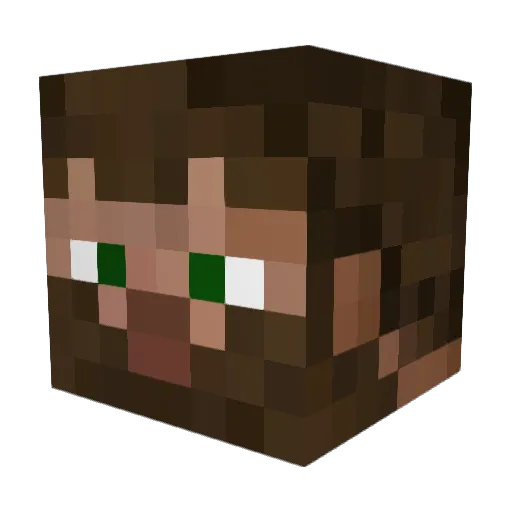 Leongamer185 Minecraft avatar head, 3D render