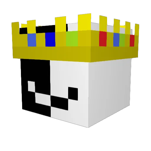 Leonid_hello Minecraft avatar head, 3D render