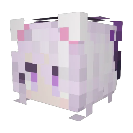 Leonie_Ith Minecraft avatar head, 3D render