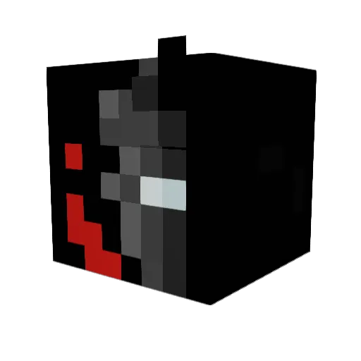 LeonineSine34 Minecraft avatar head, 3D render