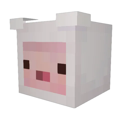 Leonmar4nrg Minecraft avatar head, 3D render