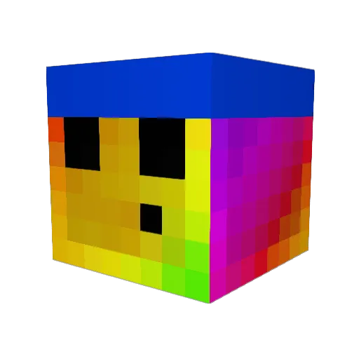 Leonn14 Minecraft avatar head, 3D render