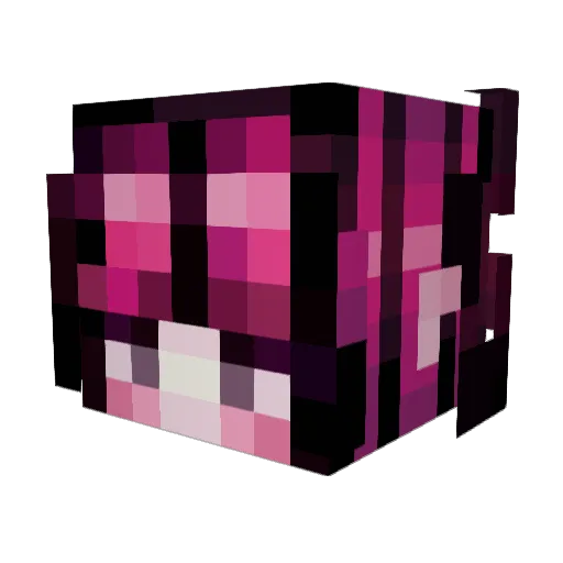Leons_gf Minecraft avatar head, 3D render