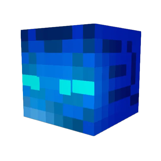 Leonskonto Minecraft avatar head, 3D render