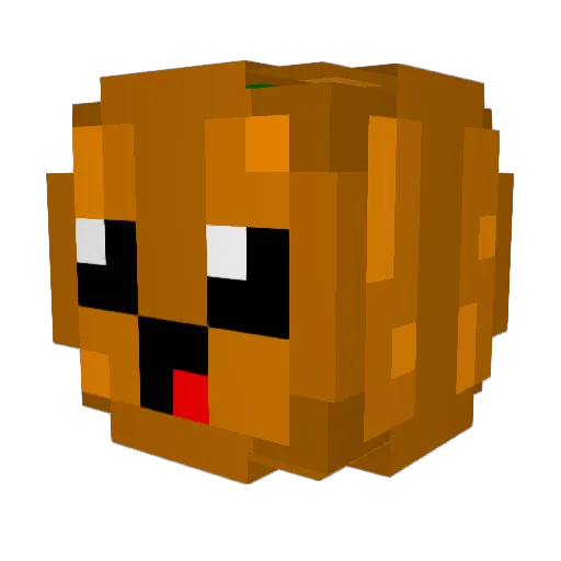 LeonzAtlas Minecraft avatar head, 3D render