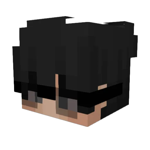 Leoonsss Minecraft avatar head, 3D render