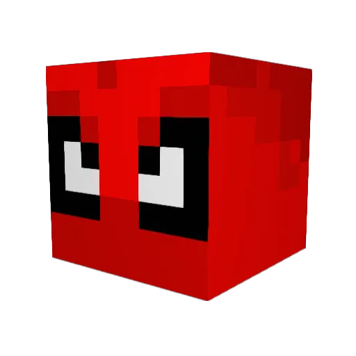 Leopax87 Minecraft avatar head, 3D render