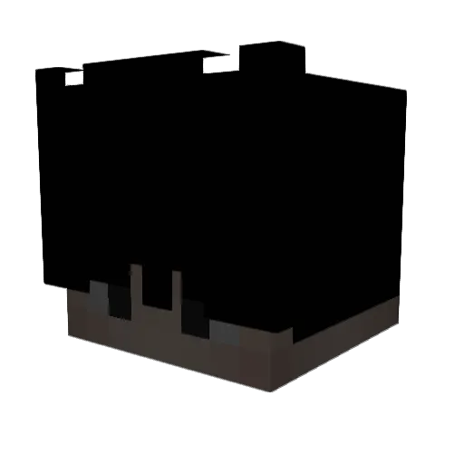 Leopoldplatz Minecraft avatar head, 3D render