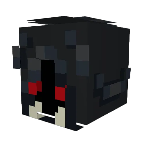 Leosity123 Minecraft avatar head, 3D render