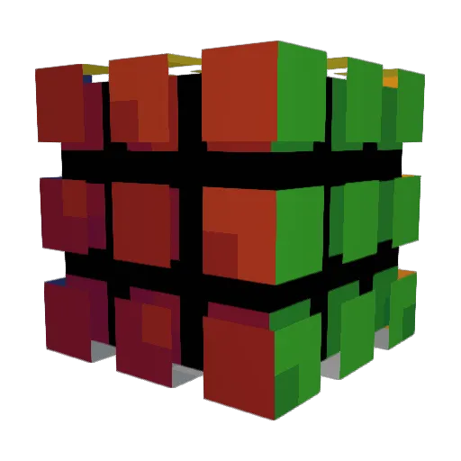 Leothecatt Minecraft avatar head, 3D render