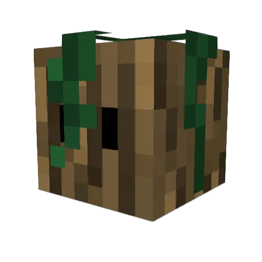 LeotrumP Minecraft avatar head, 3D render