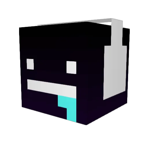 LeowMC Minecraft avatar head, 3D render
