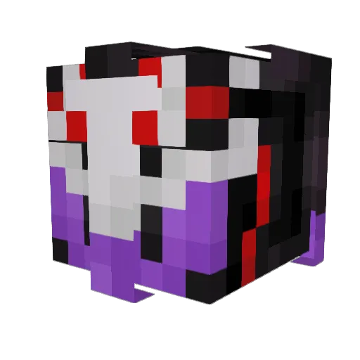 Lepingo Minecraft avatar head, 3D render
