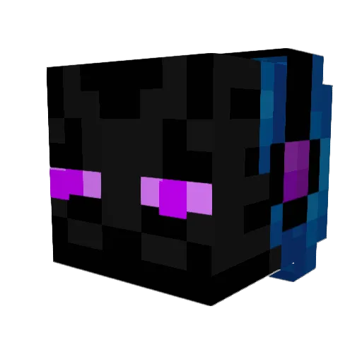 Lepkev1 Minecraft avatar head, 3D render
