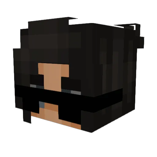 LerapRO Minecraft avatar head, 3D render