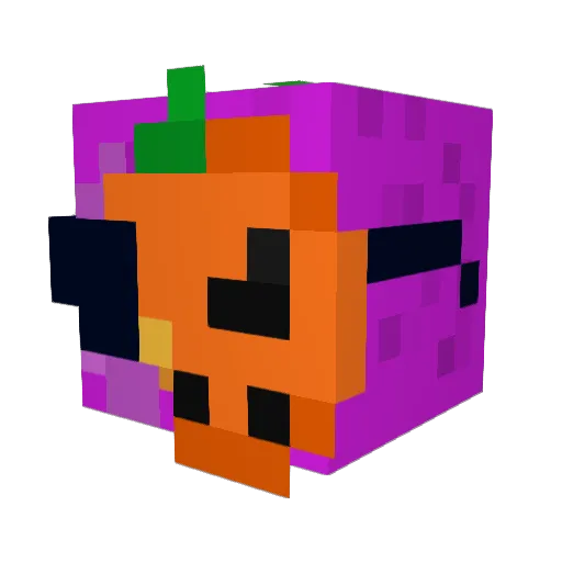 Lernard_ Minecraft avatar head, 3D render