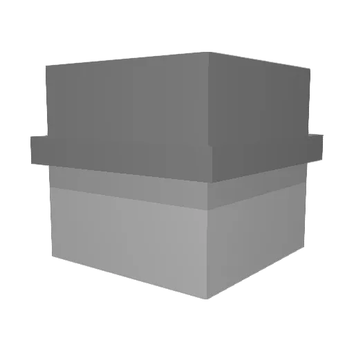 LeroyLV Minecraft avatar head, 3D render