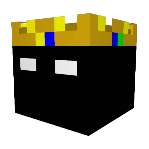 Les_phoenix_YT Minecraft avatar head, 3D render