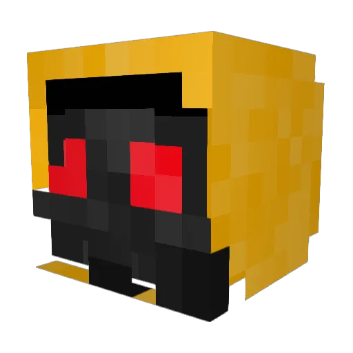 Lesbos12 Minecraft avatar head, 3D render