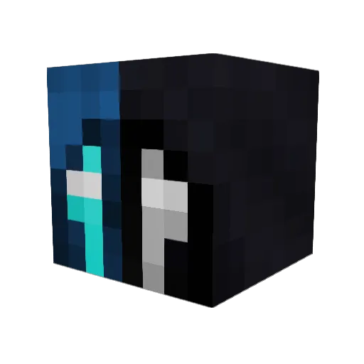 Lesha2w2 Minecraft avatar head, 3D render