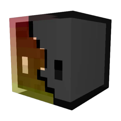 Leslie_Keys Minecraft avatar head, 3D render