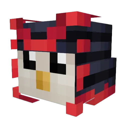 Lessgo_Razor Minecraft avatar head, 3D render