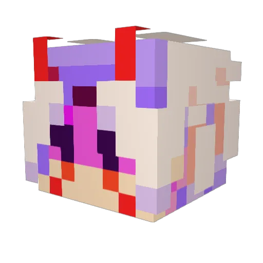 Leszek2356 Minecraft avatar head, 3D render