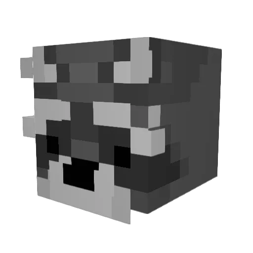 LetMeWishPlz Minecraft avatar head, 3D render